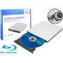 Grabadora Lectora Externa CD DVD-RW Conexion USB 3.0 Blue-Ray