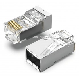 Ficha De Red Rj45 Cat 6 Metalica