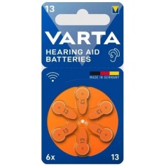 Pila Vinnic 13 Para Audifono Pr48 1.45V (Precio Por Blister 6 Unidades)