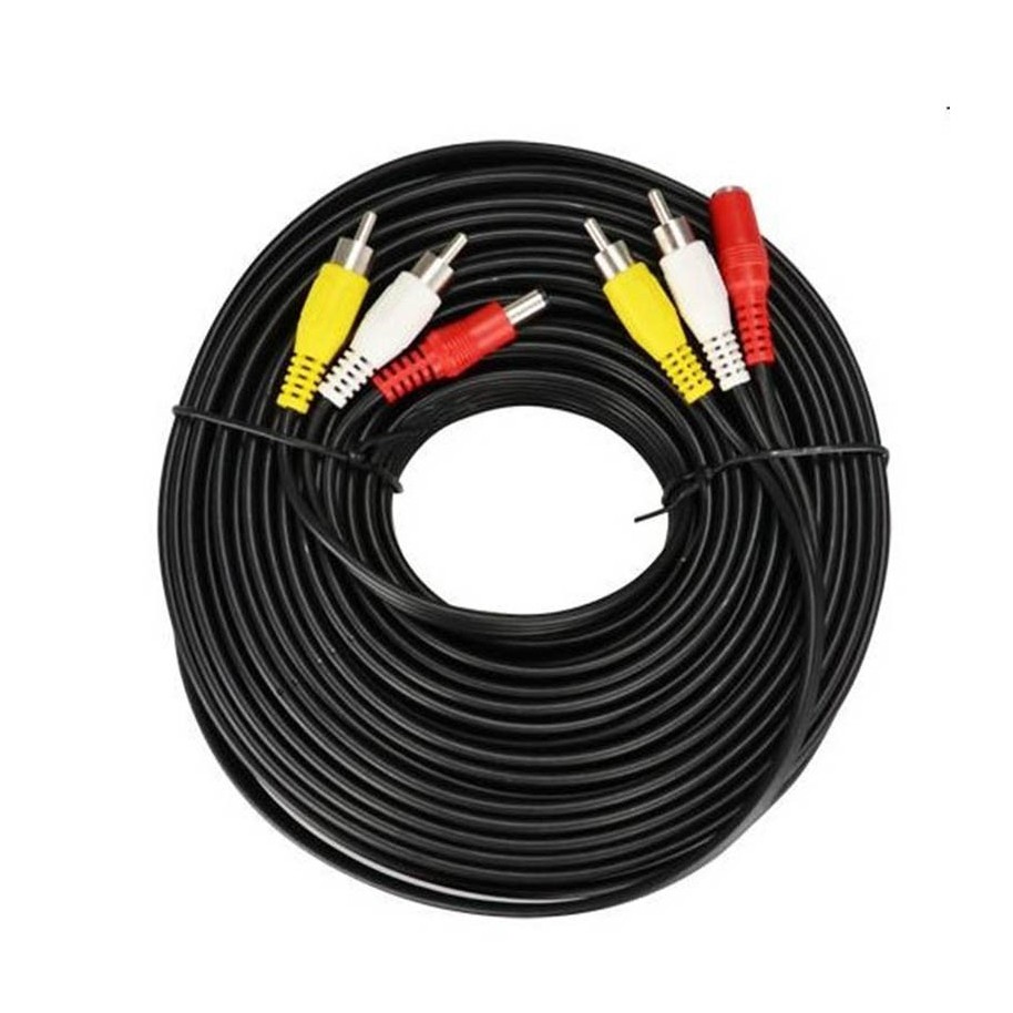 Cables RCA rojo y blanco 3.5 JACK de audio