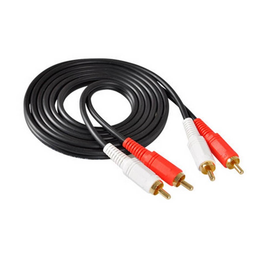 Cable Rca Audio 1.5Mts Rojo Blanco