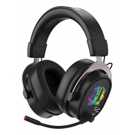 Auricular Vincha Inalambrico Gamer RGB USB 7.1 Raptor Inferno Pro X PC PS4 PS5 XBOX