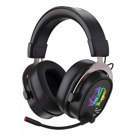 Auricular Vincha Inalambrico Gamer RGB USB 7.1 Raptor Inferno Pro X PC PS4 PS5 XBOX