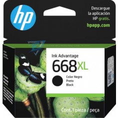 Cartucho Hp Original 668XL 8.5ml Negro