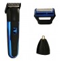 Corta Pelo Afeitadora Trimmer 3 en 1 Electrica Recargable Om 7213