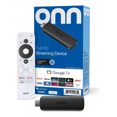 Watch Onn Google Tv FHD Device Stick Streaming Chromecast 2026 8GB Almacenamiento 1.5GB Ram Control Remoto De Voz
