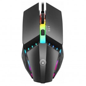 Mouse Gamer Con Cable Luces RGB Makkax K3