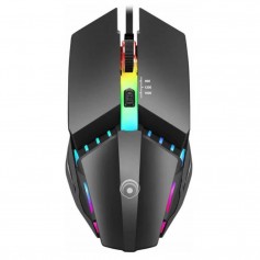 Mouse Gamer Con Cable Luces RGB Makkax K3