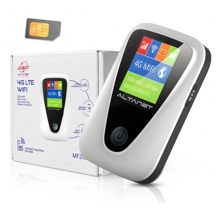 Modem Router Altanet mf202 Portable 4G LTE 150mbps Liberado