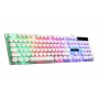 Teclado Gamer G21 Teclado Retroiluminado Arco Iris Makkax
