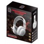 Auricular Vincha Inalambrico Gamer RGB USB 7.1 Raptor Inferno Pro X PC PS4 PS5 XBOX Blanco