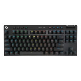 Teclado Logitech PRO X TKL Black Lightspeed Mecanico Inalambrico 920-012127