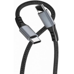 Cable De Carga & Datos USB-C A USB-C Type-C Tipo-C 1mt SX-96