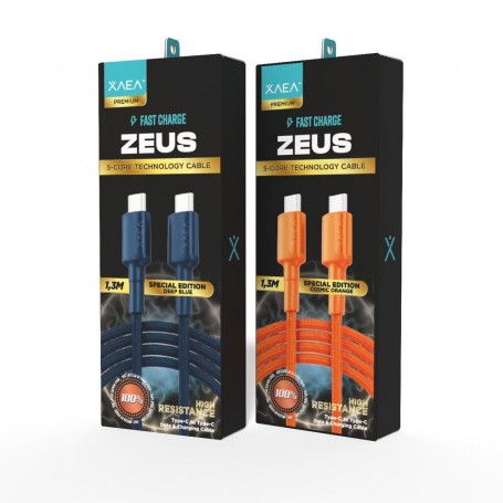Cable De Carga & Datos USB-C Type-C Tipo-C XAEA MODX-00F2 1.3mts