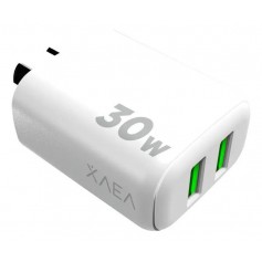 Cargador Cabezal 2 Puertos USB 30w Intensify XAEA Mod 600