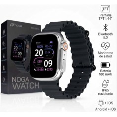 Reloj Inteligente Smartwatch Noga NG-SW24 IP65 Negro