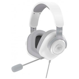 Auriculares Vincha Con Cable Gamer Mini Plug Jack 3.5mm Havit H2230D Blanco