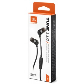 Auriculares JBL Tune 110 T110 Pure Bass Sound Negro