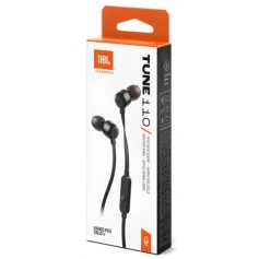 Auriculares JBL Tune 110 T110 Pure Bass Sound Negro