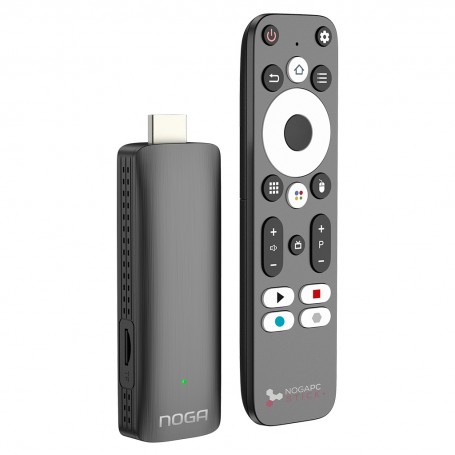 Noga PC TV Stick+ Streaming Media Player 4GB RAM 32GB Almacenamiento Control Remoto