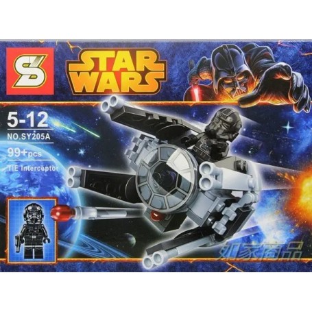 Figura Coleccionable Para Armar Nave Star Wars 110 Piezas