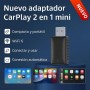 Adaptador Inalambrico Caimar Auto Carplay Para Autos Con Asistente De Voz