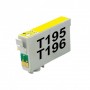 Cartucho Epson Alternativo T195 T196 Amarillo