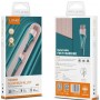 Cable De Carga & Datos USB-A USB-C Tipo-C Type-C LDNIO Aluminio 30W 1mt Compatible Con Carga Rapida