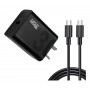 Cargador Cabezal Pro21 USB-A USB-C Tipo-C 30W Cable USB-C A USB-C