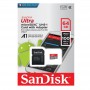Memoria Micro Sd 64Gb Sandisk Ultra Clase 10 100Mb/S Fullhd