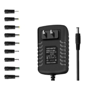 Cargador Fuente Universal 12V 2A 9 Fichas 18w