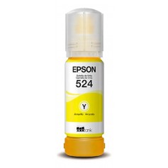 Tinta Pigmentada Epson Original T524 Amarillo 70ml
