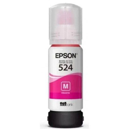 Tinta Pigmentada Epson Original T524 Magenta 70ml