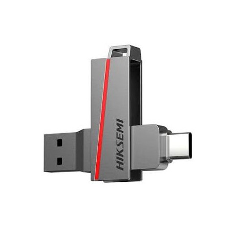Pen Drive Hiksemi 128gb E307C Dual Slim Usb 3.0 USB Type-C Tipo-C USB-C