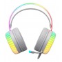 Auricular Vincha Con Cable Gamer RGB USB 7.1 Havit Gamenote H2046U Blanco PC PS4 PS5 XBOX