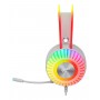 Auricular Vincha Con Cable Gamer RGB USB 7.1 Havit Gamenote H2046U Blanco PC PS4 PS5 XBOX