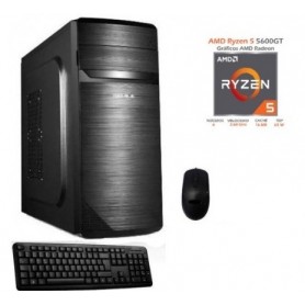 Pc Armada Gamer AMD Ryzen 5 5600GT Video Radeon 4.6GHz A520 Memoria 16GB DDR4 SSD 240GB