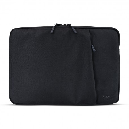Funda Notebook Soul Folder 13 Pulgadas Negro Con Bolsillo