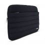 Funda Notebook Soul Puffer 13 Pulgadas Negro Con Bolsillo Y Correa