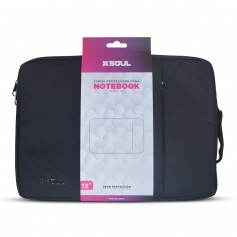 Funda Notebook Soul Trip 15.6 Pulgadas Negro Con Bolsillo