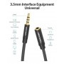 Cable Miniplug Jack 3.5mm Macho A Hembra Extensor Alargue 3.5mm Stereo Vention 2mt