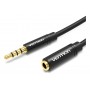 Cable Miniplug Jack 3.5mm Macho A Hembra Extensor Alargue 3.5mm Stereo Vention 2mt