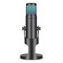 Microfono Gamer Para PC Con Luz RGB Streaming Podcast Raptor Vox Pro