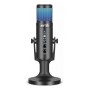Microfono Gamer Para PC Con Luz RGB Streaming Podcast Raptor Vox Pro