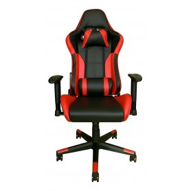 Silla Sillon Gamer Empoli EM-G03 Butaca Pc Gaming Reclinable Negro & Rojo