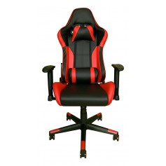 Silla Sillon Gamer Empoli EM-G03 Butaca Pc Gaming Reclinable Negro & Rojo