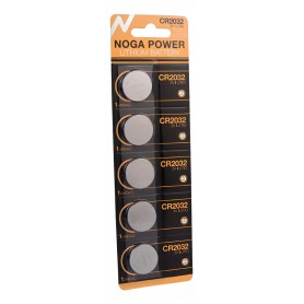 Pila CR2032 Litio 3v Balanzas Reloj Alarma De Auto Noga