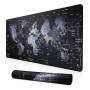 Mouse Pad Gamer Antideslizante Yelandar Mapamundi Planisferio Raitot 70x30cm Paño De Microfibra De Goma
