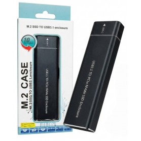 Carry Disk M.2 Sata Nvme Dual A USB 3.0 Tipo C USB-C Type-C a USB Elemax