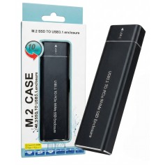 Carry Disk M.2 Sata Nvme Dual A USB 3.0 Tipo C USB-C Type-C a USB Elemax